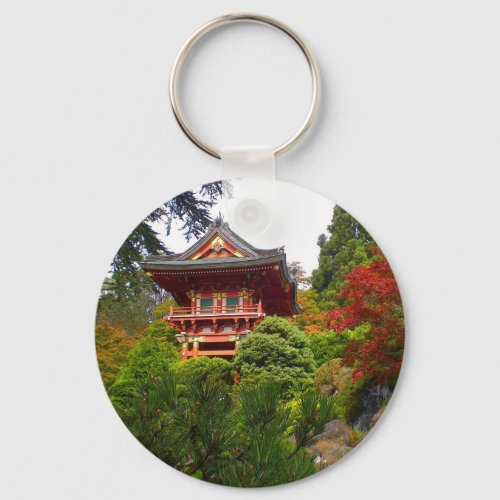 SF Japanese Tea Garden Temple Gate 3 Keychain