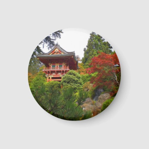 SF Japanese Tea Garden Temple Gate 3 Magnet