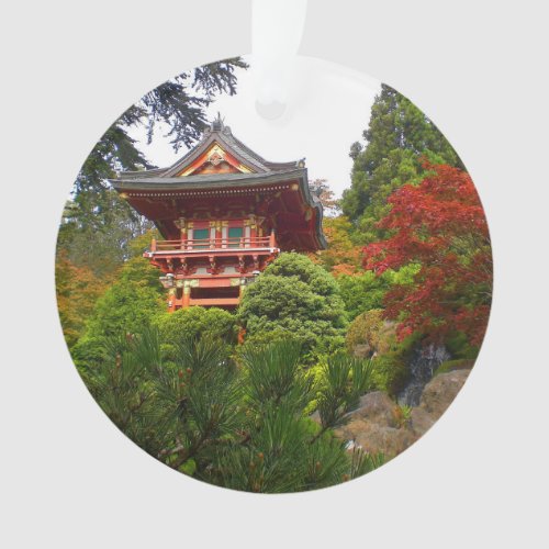 SF Japanese Tea Garden Temple Gate 3 Ornament