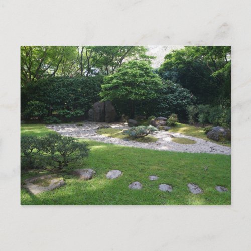 SF Japanese Tea Garden Zen Garden 2 Postcard