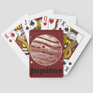 SF Jupiter Woodcut 1 Poker Cards