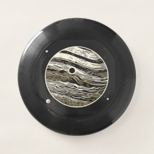 SF Jupiter Woodcut 1 Wham-O Frisbee