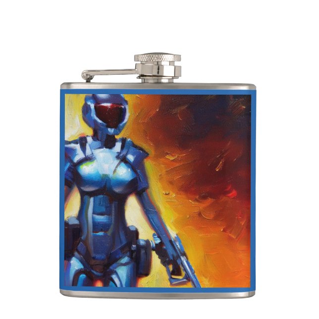 SF - Military Hero 1 Flask (Front)