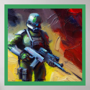 SF - Military Hero 2 Poster
