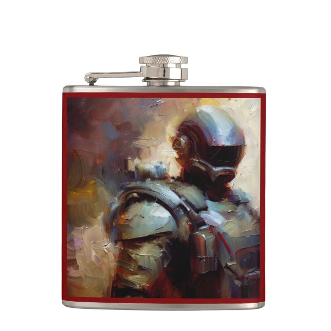 SF - Military Hero 3 Flask (Front)