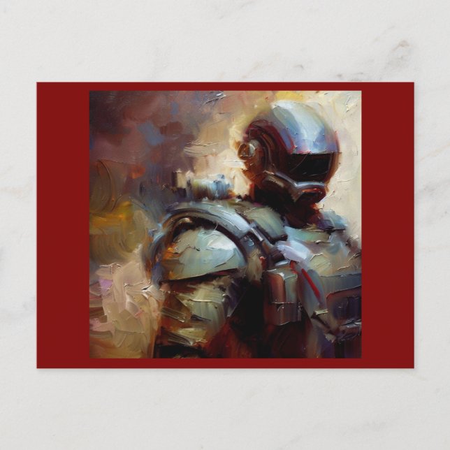 SF - Military Hero 3 Postcard (Front)