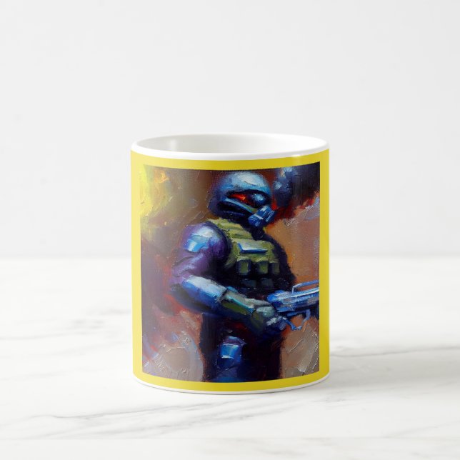 SF - Military Hero 4 Coffee Mug (Center)