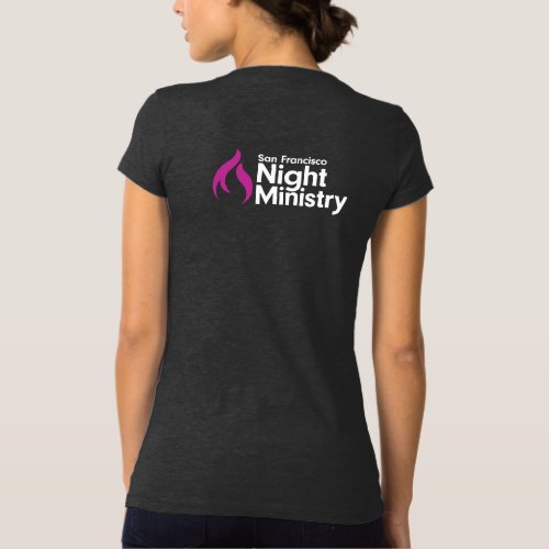 SF Night Ministry Womens VNeck T_Shirt