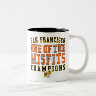 SF - ONE of the MISFITS 2010 Two-Tone Coffee Mug