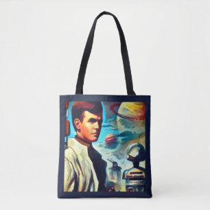 SF Pulp Magazine Cover Style 2 Tote Bag