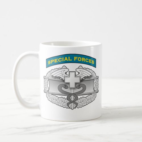 SF Q_tab and Combat Medic badge Coffee Mug