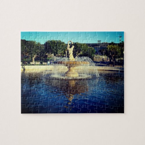 SF Rideout Memorial Fountain Jigsaw Puzzle