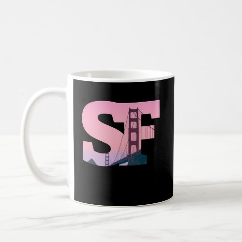 Sf San Francisco City Skyline Of Downtown Sf Calif Coffee Mug