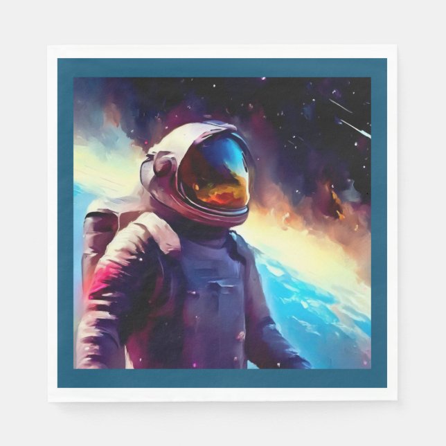 SF Space Hero 1 Napkins (Front)