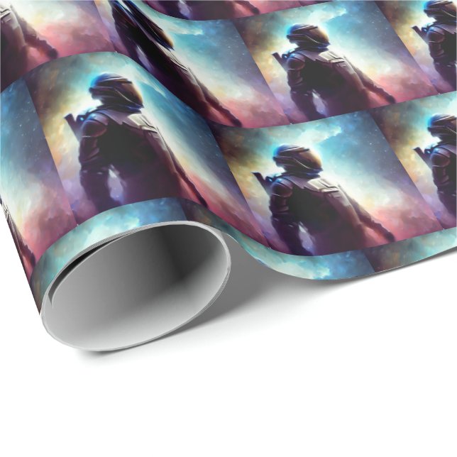 SF Space Hero 3 Wrapping Paper (Roll Corner)