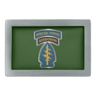SF Special Forces Belt Buckle