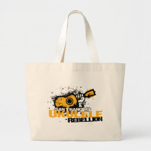 sf Ukulele Logo Large Tote Bag