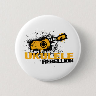 sf Ukulele Logo Pinback Button