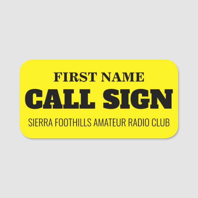 SFARC NAME TAG (Front)