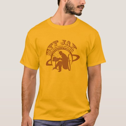 SFFX JAX logo brown in on gold T_Shirt