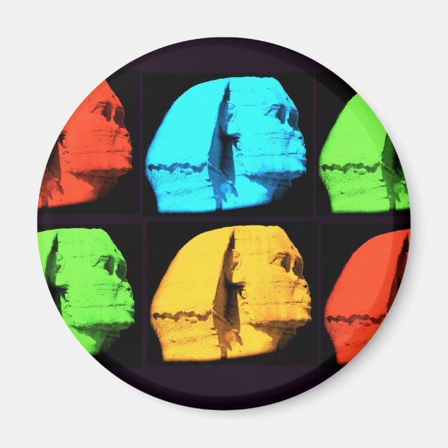 Sfinge Collage Magnet (Front)