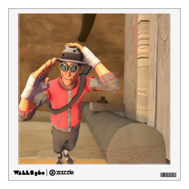 SFM Fat-Head Wall Decal (Front)