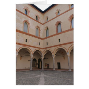 Sforza Castle - Milano, Italia Greeting Card