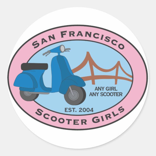 SFSG Round Sticker (Front)