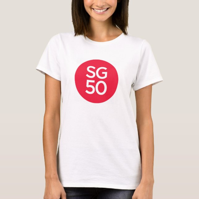 SG50 Women's T-Shirt (Front)