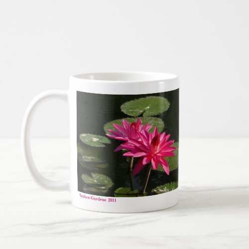 SG 2 Pink Water Lilies Mug newest  4 00421