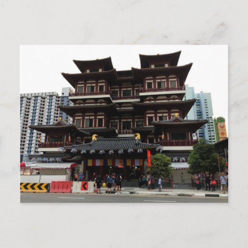 SG Buddha Tooth Relic Temple 1 Postcard