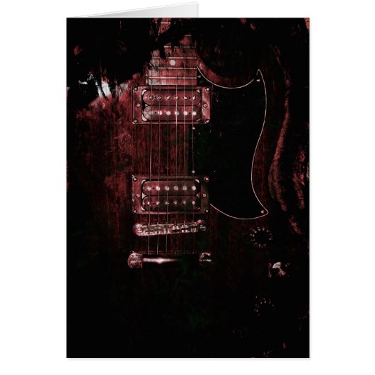 SG Guitar (Grunge) Cards (Front)