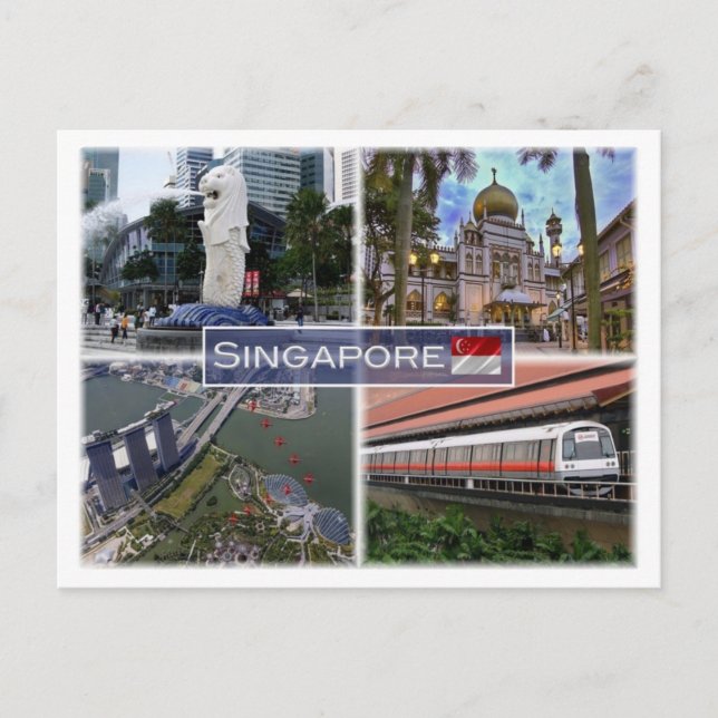 SG Singapore - Postcard (Front)