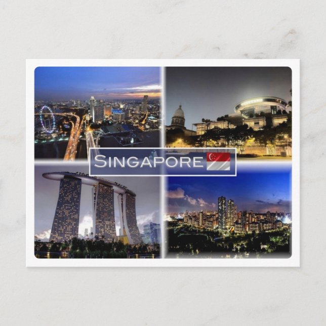 SG Singapore - Postcard (Front)