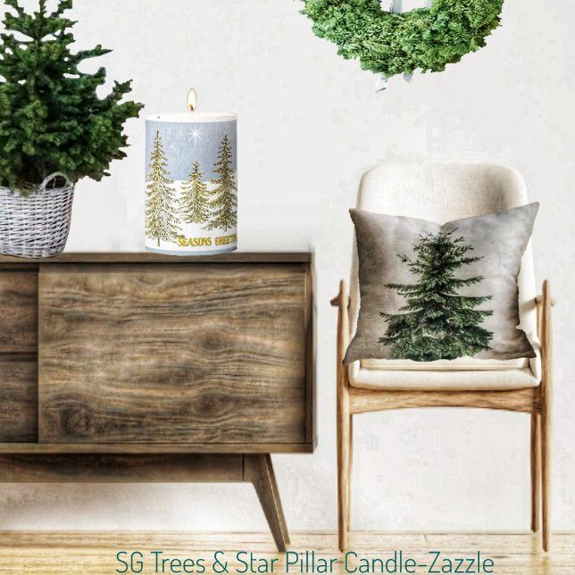 SG-Trees & Star  Pillar Candle (Creator Uploaded)