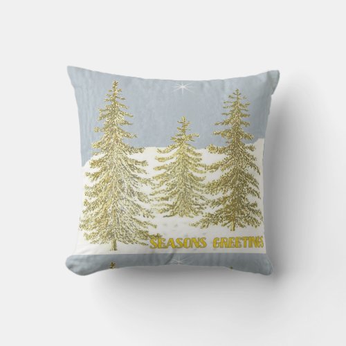 SG_Trees  Star Throw Pillow