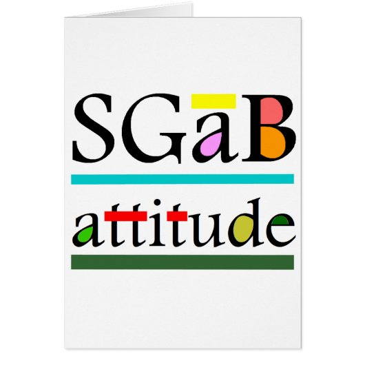 Sgab attitude cards (Front)