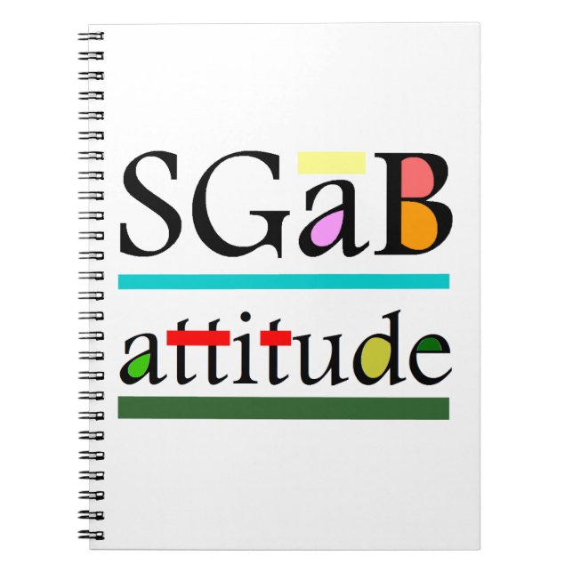 Sgab attitude notebook (Front)