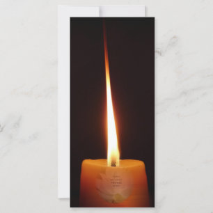 SGI Buddhist Bookmark with Lotus Candle and NMRK