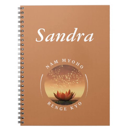 SGI Buddhist Lotus and NMRK  Notebook