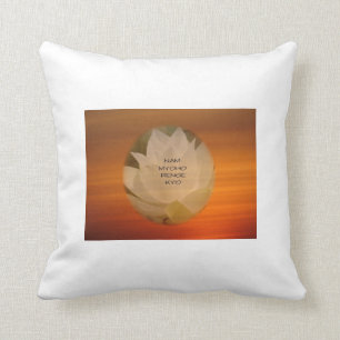 SGI Buddhist Throw Pillow