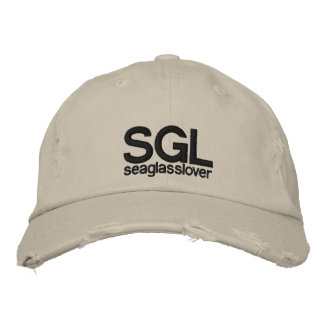 SGL, seaglasslover Embroidered Baseball Hat