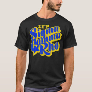 SgRho 1922 Educated HBCU Sorority for Pretty Poodl T-Shirt
