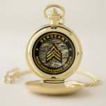SGT Sergeant NCO  Pocket Watch