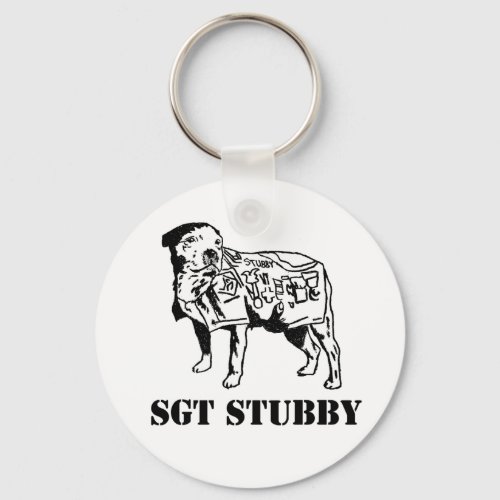 SGT STUBBY KEYCHAIN