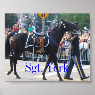 Sgt. York The Riderless Horse Poster