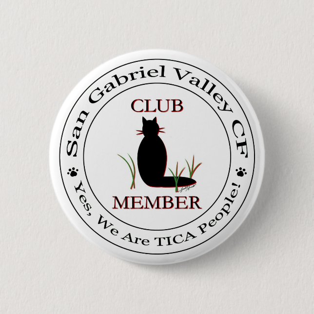 SGVCF Club Member Button (Front)