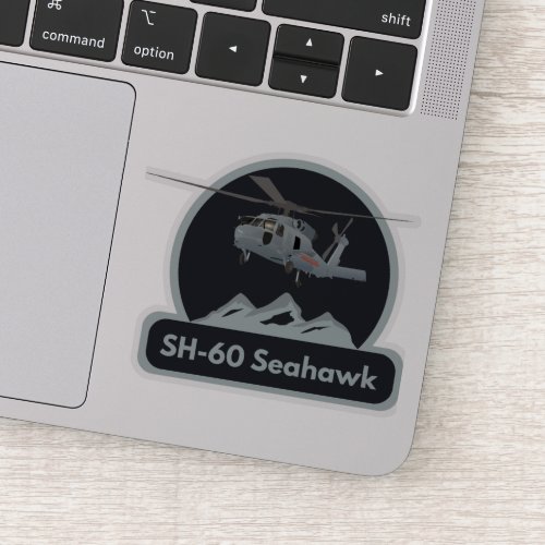 SH_60 Seahawk Military Helicopter Sticker