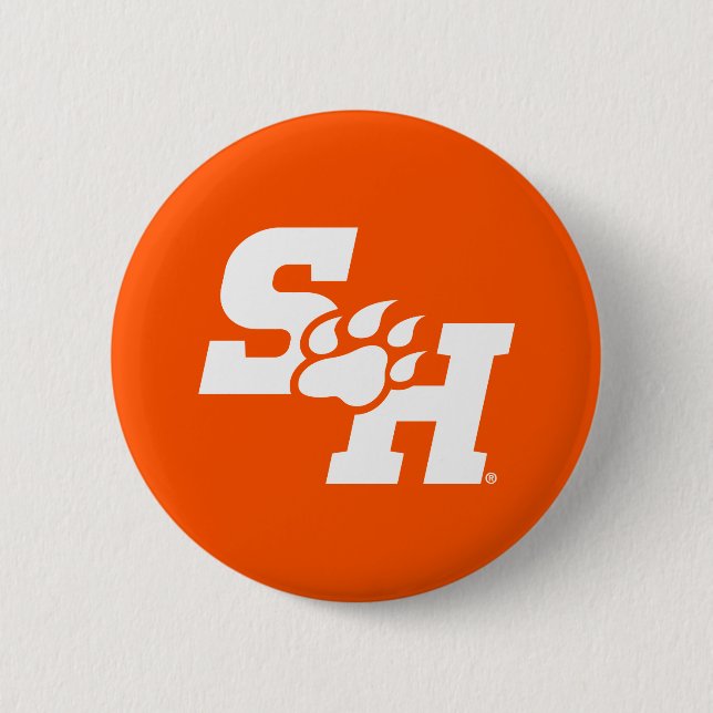 SH & Bear Paw Logo Button (Front)