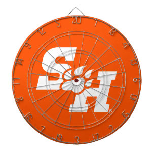 SH & Bear Paw Logo Dart Board
